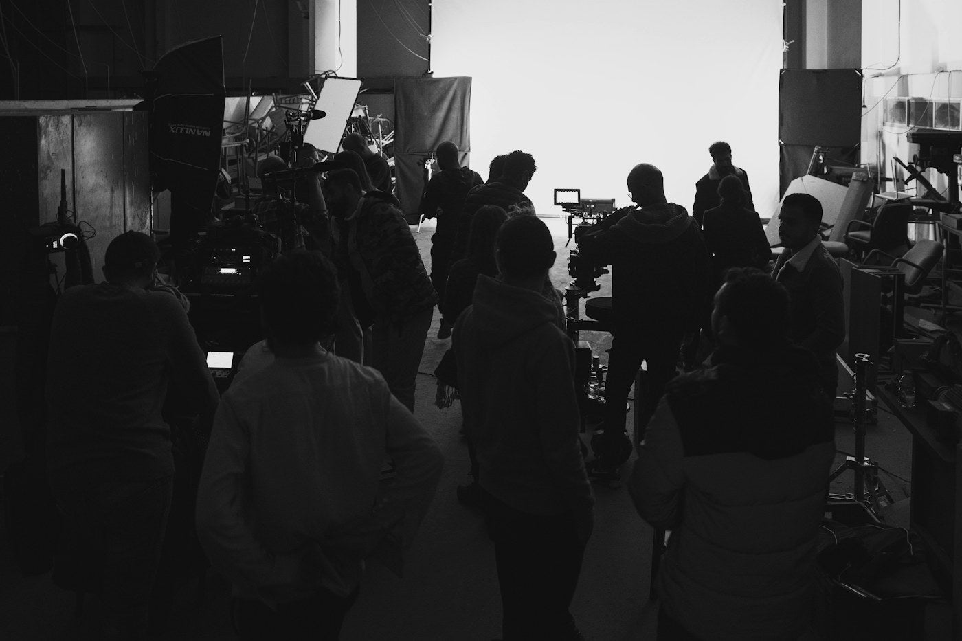 Creative professional on a commercial production